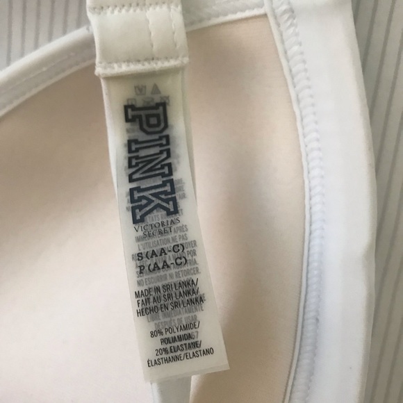 PINK swim top Small - Picture 3 of 3